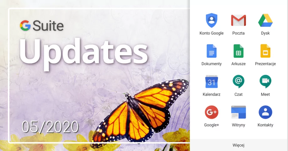 Nowości w G Suite z maja 2020
