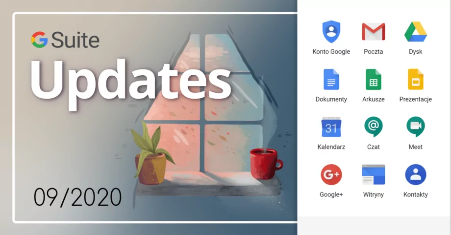 Nowości w G Suite z września 2020