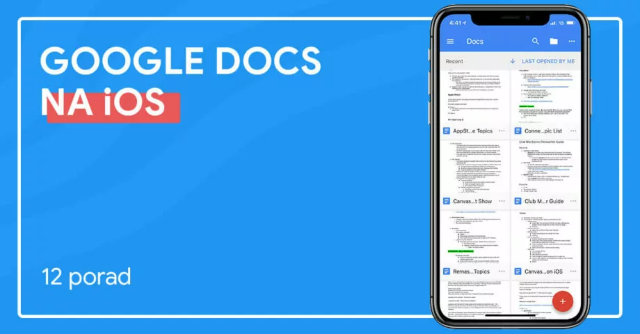 Dokumenty Google – 12 porad dla użytkowników iOS