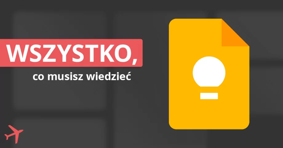 Notatki Google Keep – służbowy notatnik online