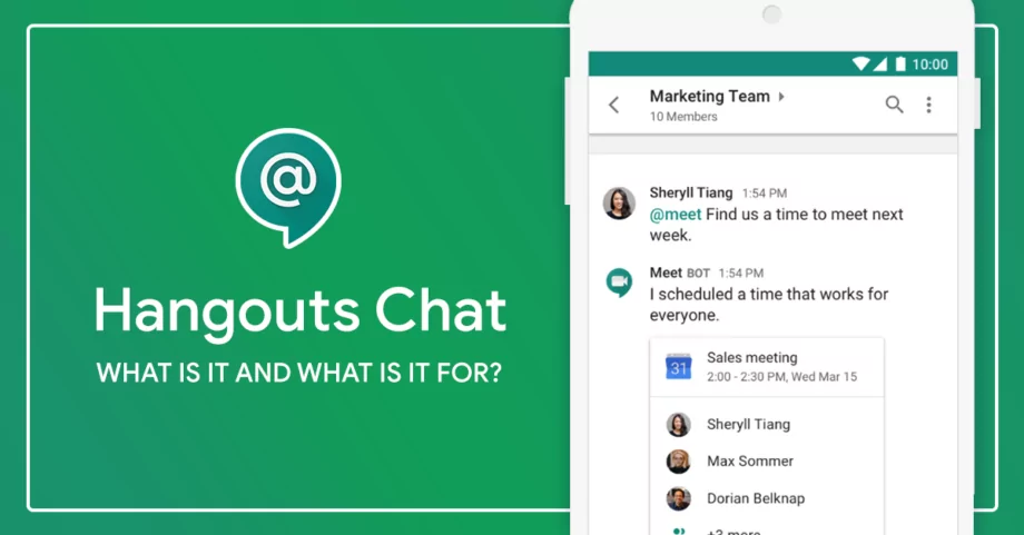 Google Hangouts Chat – what is it and what is it for?