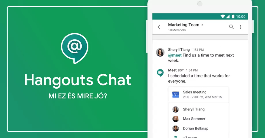 Google Hangouts Chat – mi ez és mire jó?
