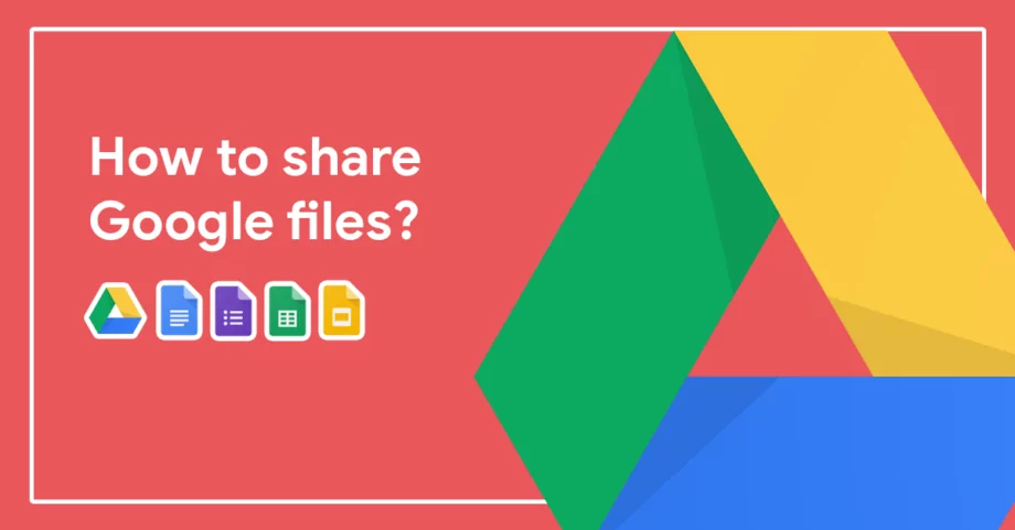 How to share Google files?