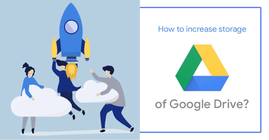 How to increase Google Drive storage?
