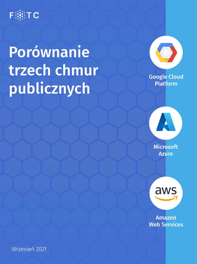 Porównanie trzech chmur publicznych